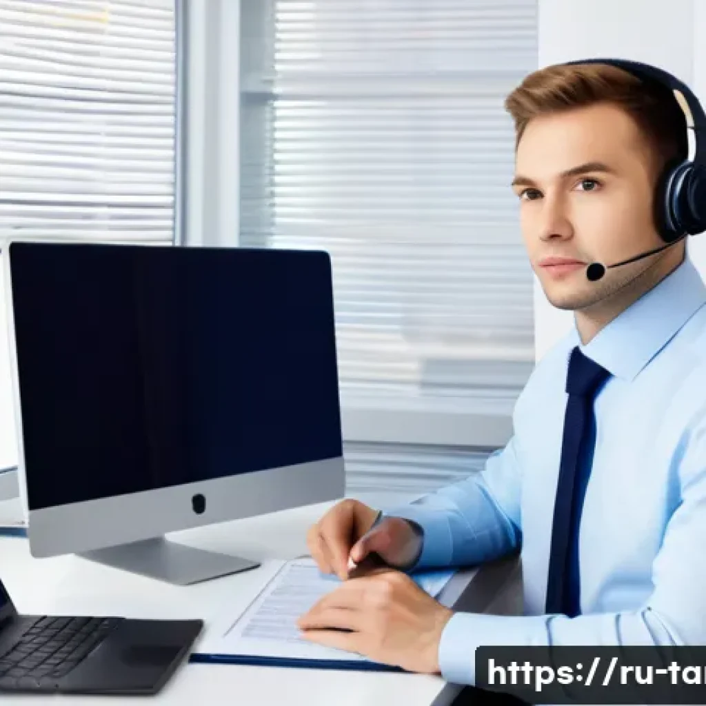 통번역사 자격 취득 방법 - A professional Russian translator at a modern workspace, surrounded by bilingual dictionaries, legal...